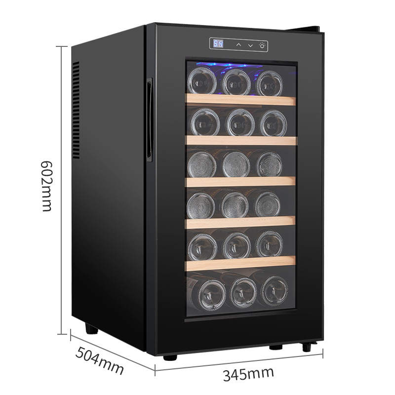 Jc-46Aw Small Red Wine Refrigeration Constant Temperature Wine Cabinet Living Room Bedroom Modern Home 18-Pack Red Wine Cabinet