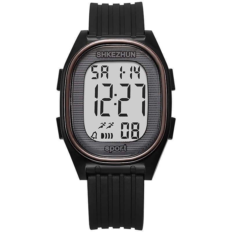 Cross-Border New Product High-Looking Electronic Watch Student Model Multi-Function Alarm Clock Luminous Watch Outdoor Electronic Watch Wholesale