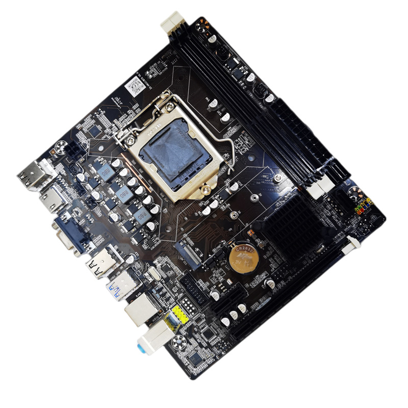 New B75 desktop computer motherboard 1155 pin M2 underground city moving brick DNF studio replacement H61 Gigabit