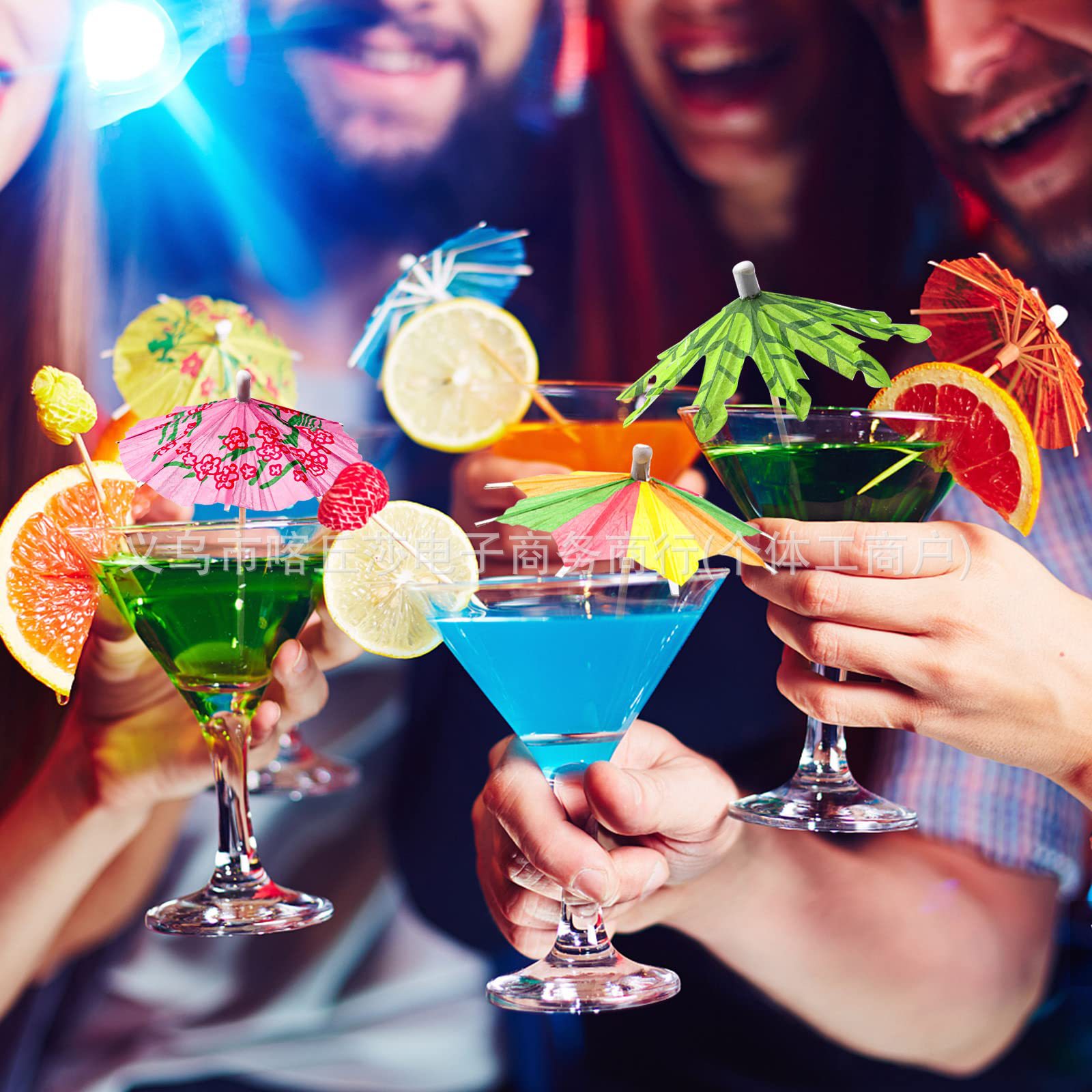 Amazon Craft Umbrella Picks Disposable Dessert Cocktail Decoration Picks Coconut Picks Honeycomb Flamingo Pineapple