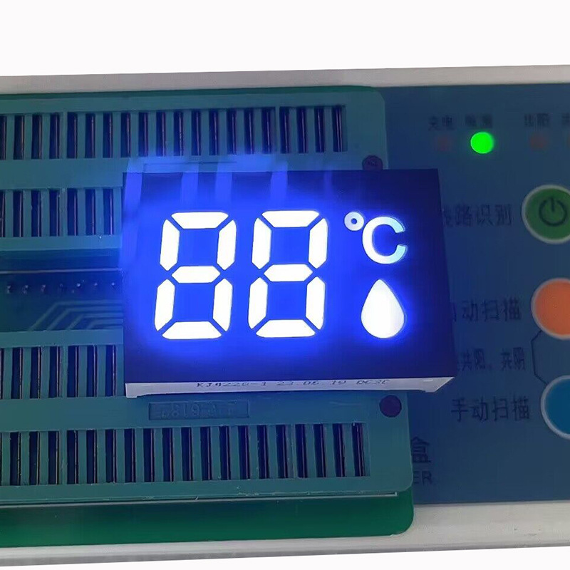 Factory Direct Supply Multi-Color Led Digital Tube Faucet Led Digital Color Screen Temperature and Humidity Digital Display Tube Customization