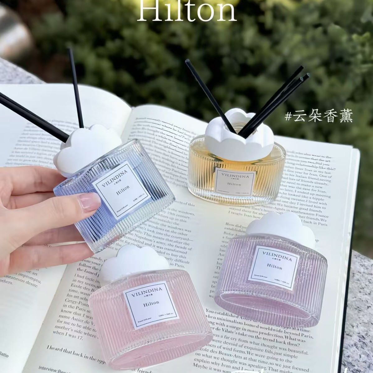 2025 New Gardenia Aromatherapy Fireless Essential Oil Cloud Aromatherapy Kit Home Indoor Long-Lasting Bedroom Perfume Room