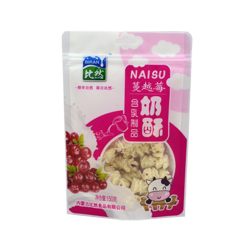 Biran 150g cranberry milk crisp cheese yogurt pimple delireba same style wholesale Inner Mongolia Specialty milk