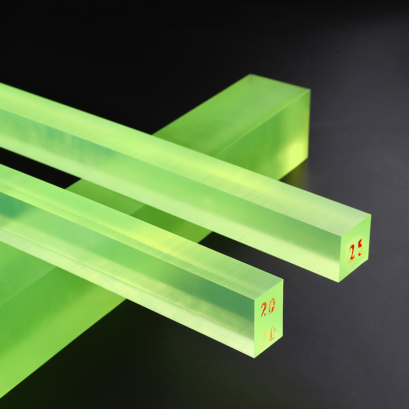 Polyurethane Square Strips, Pu Square Rods, Urethane Rubber Rods, Wear-Resistant Shock-Absorbing Pads, Elastic Rubber Strips, Card Strips, Long Strips