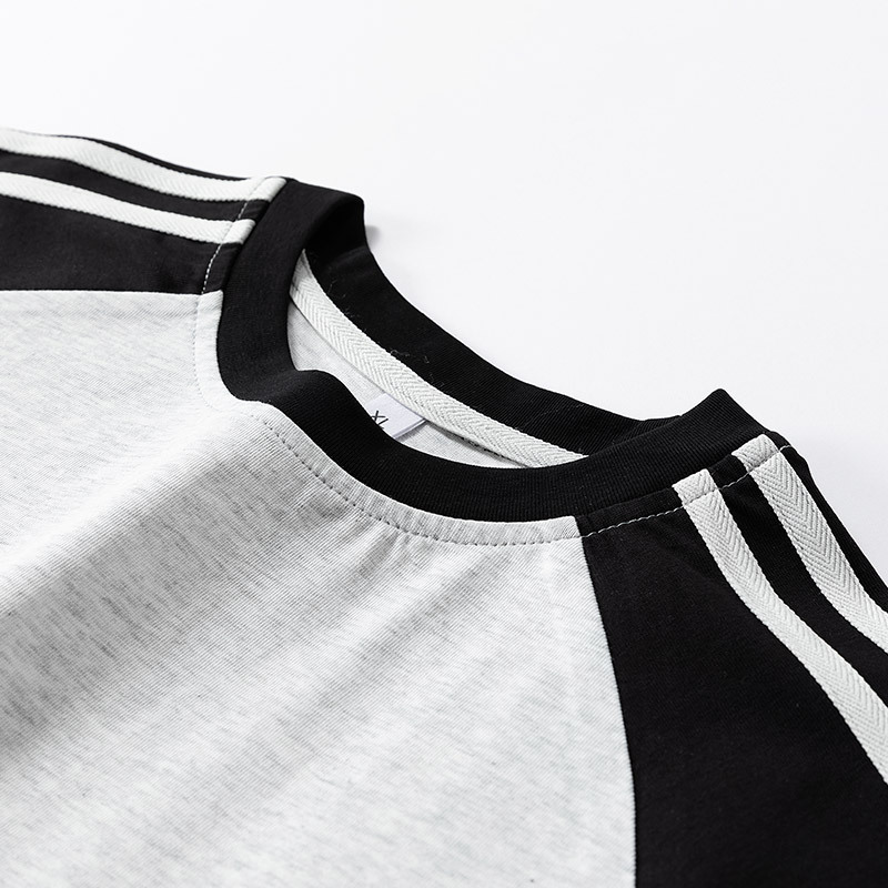 Summer American Heavy Short-Sleeved T-Shirt Men's New Trendy Brand Loose Half-Sleeved Bottoming Casual Top