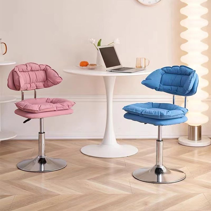 Кресло с защитой поясницы, современное, простое, компьютерное, с подъемной спинкой, вращающееся для маникюра, специальное для студентов