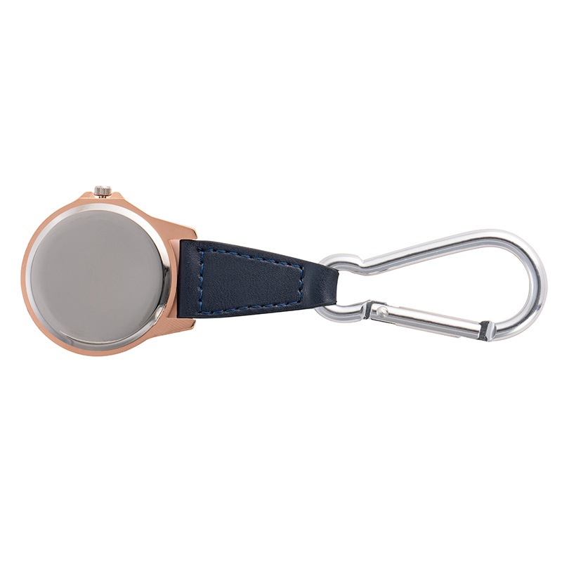 Mountaineering Button Watch Leather Small Keychain Bag Hanging Watch Wholesale Time Small Hanging Watch Nurse Chest Watch Student Watch