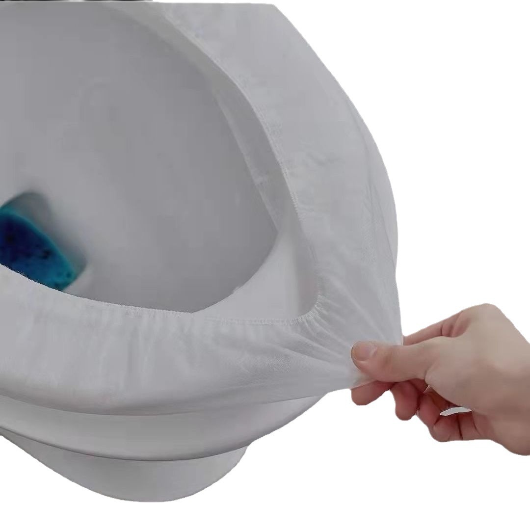 Disposable Toilet Cover Household Non-woven Toilet Cover Travel Portable Independent Pack Thickened Waterproof Toilet Cover