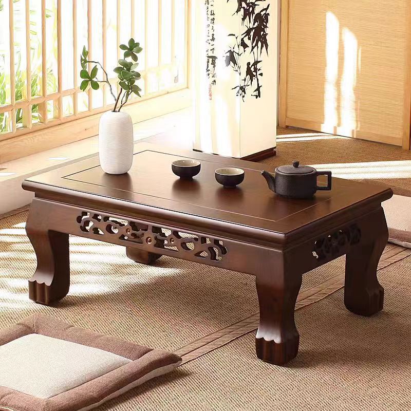 Tatami Coffee Table, Kang Table, Solid Wood Chinese Bay Window Table, Small Tea Table, Balcony Low Table, Chinese Study Table, Japanese Room Table