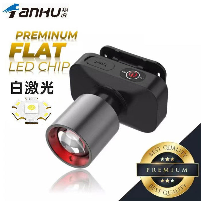 Кросс-Бордер Ночной Глаз Налобный Фонарь Зум Долгое Время Работы Уличная Рабочая Лампа Ночной Рыбалки Портативная Водонепроницаемая Аварийная Налобная Лампа