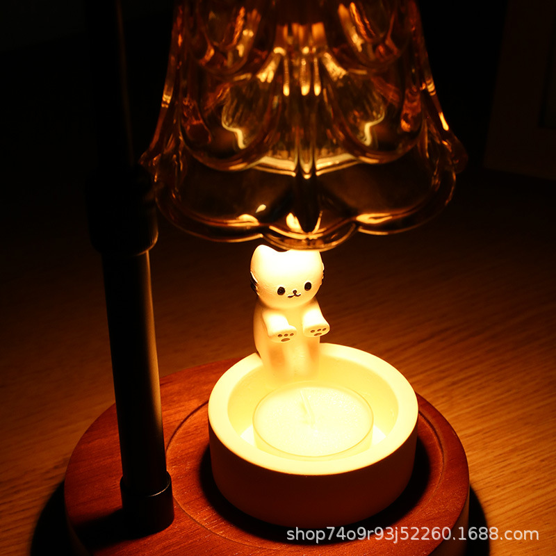 Factory direct retro wax melting lamp simple luxury high-end aromatherapy lamp candle lamp wholesale melt wax cross-border e-commerce