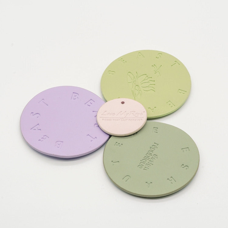 Прямые поставки фабрики круглая подставка из PU кожи в северном стиле термостойкая квадратная подставка под кофе