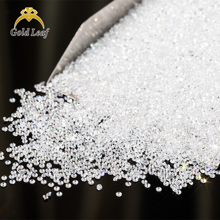 0.6 ~ 15mm 3 A5A круглый белый циркон голый камень оптовая продажа фабричный прямой кубический цирконий CZ камень