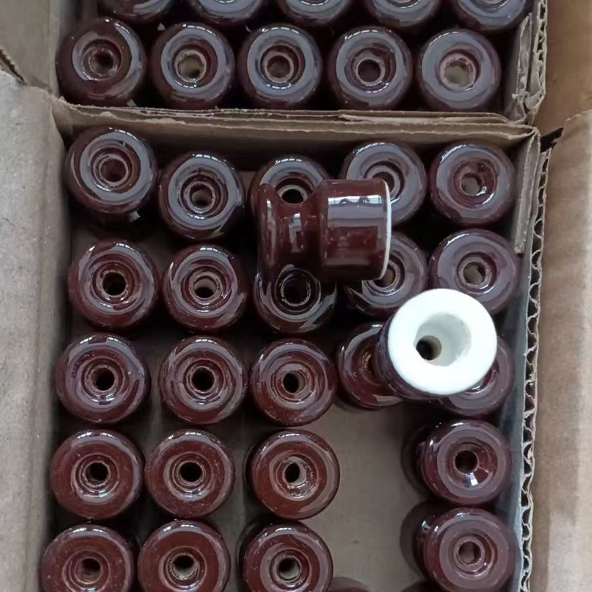 New Colorfuled Ceramic Insulators for Home Indoor Living Room and Bedroom Lighting Accessories Small Porcelain Bead Wire Holder