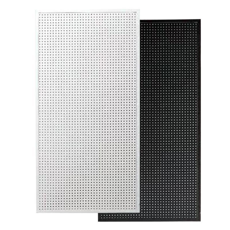 Round Hole Perforated Board Storage Rack with Frame Mobile Phone Accessories Display Rack Hanging Socks Supermarket Jewelry Rack Kitchen Storage