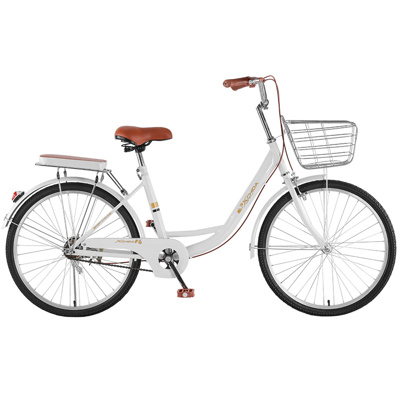 Factory wholesale bicycle 24 inch 26 inch city light commuter car men and women adult student bicycle