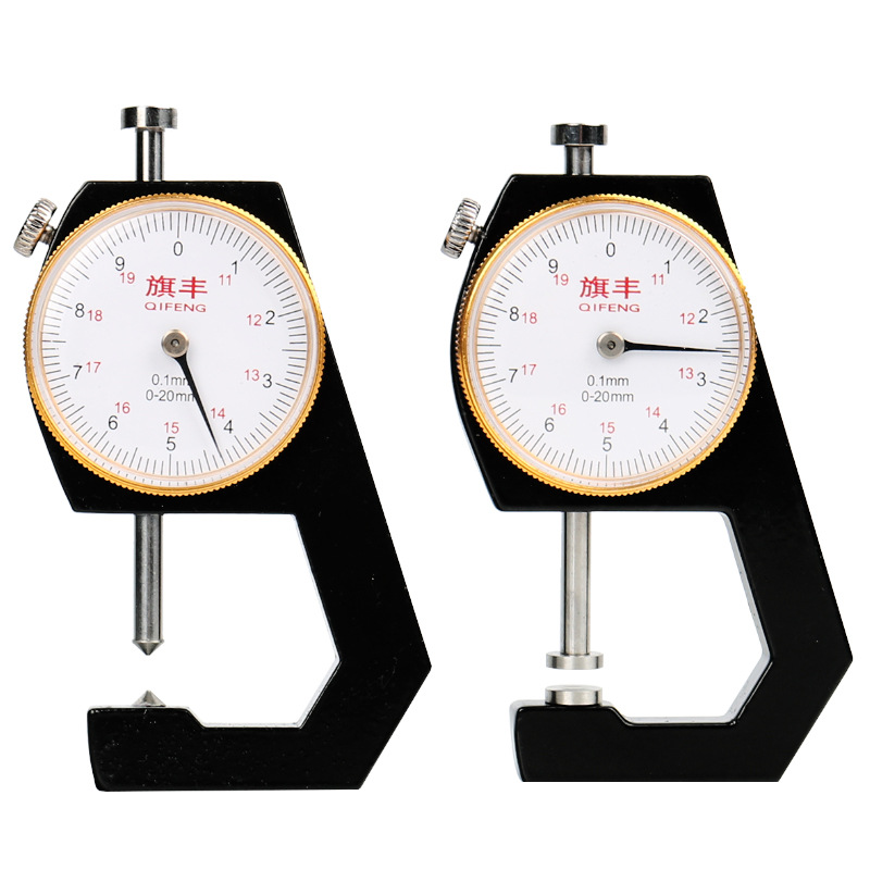 Pearl Caliper Measures Thickness with High Precision 0.001 Pointed Flat Head Micrometer Steel Pipe Steel Plate Thickness Measurement