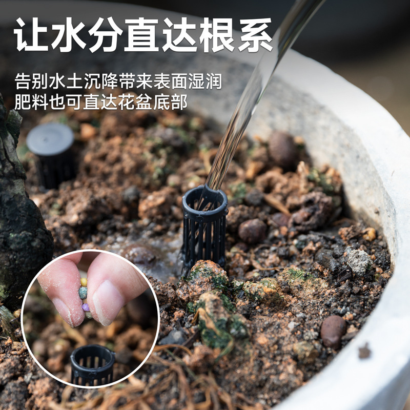 Pot Soil Ventilation Pipe to Prevent Stuffiness, Breathable Flower Pot, Breathable Flower Pot Soil Ventilation Pipe, Breathable Pipe Balcony Ventilation