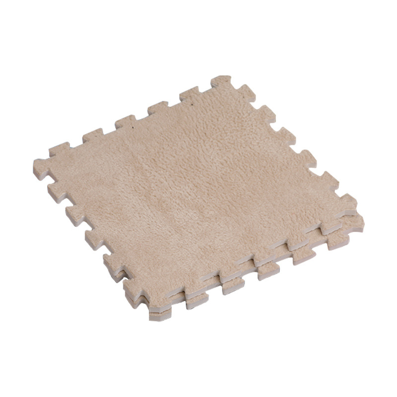 Factory wholesale stitching plush floor mat children's room baby crawling stitching mat living room bedroom bay window full carpet