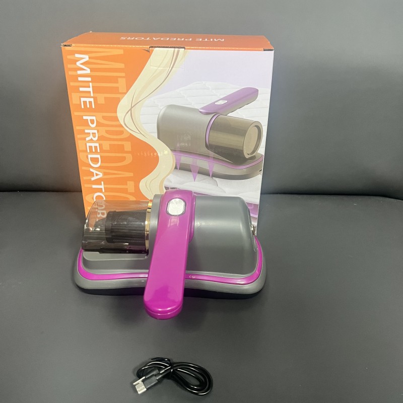 Cross-border wireless handheld mite remover vacuum cleaner household mini vacuum cleaner convenient mite removal car vacuum cleaner