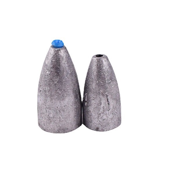 Bullet Lead for Lure Fishing, Inverted Fishing Lead, Long-Distance Casting Sea Rod, Plastic Core Lead for Lure Fishing, Quick Lead for Texas Rig Bullet Lead