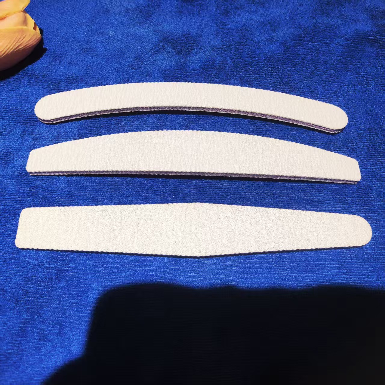 Wholesale Gray and White Nail File Double-Sided Shaping and Polishing Nail Manicure Tool Rubbing Strip Does Not Shed Sand 100180