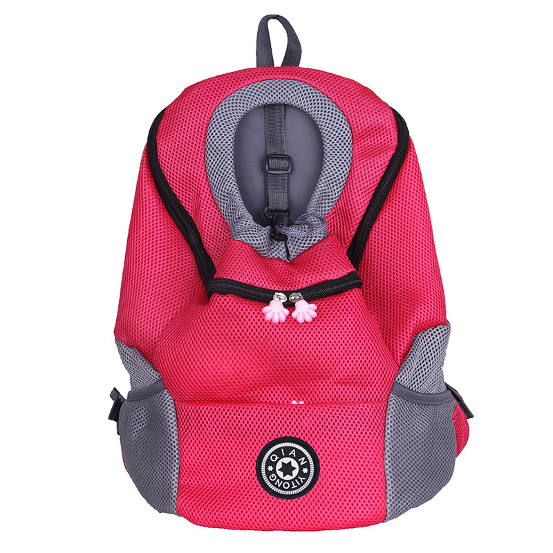Pet Backpack Foreign Trade Breathable Women's Backpack Chest Bag Dog Outing Portable Travel Cat Bag Pet Supplies