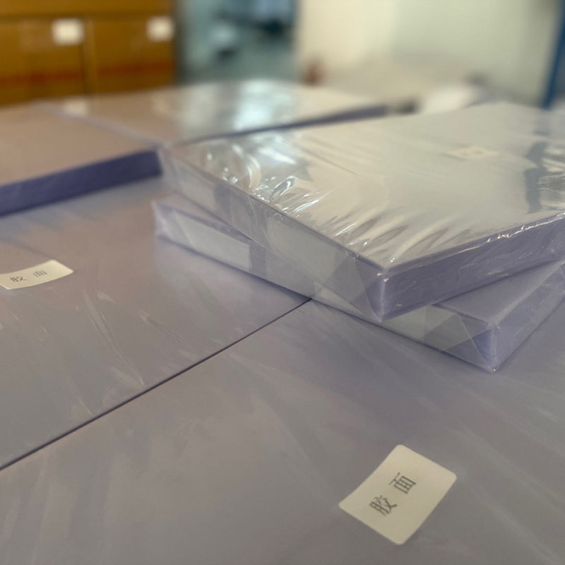 PVC with Adhesive Film Laminating Film Thin Card Film Film