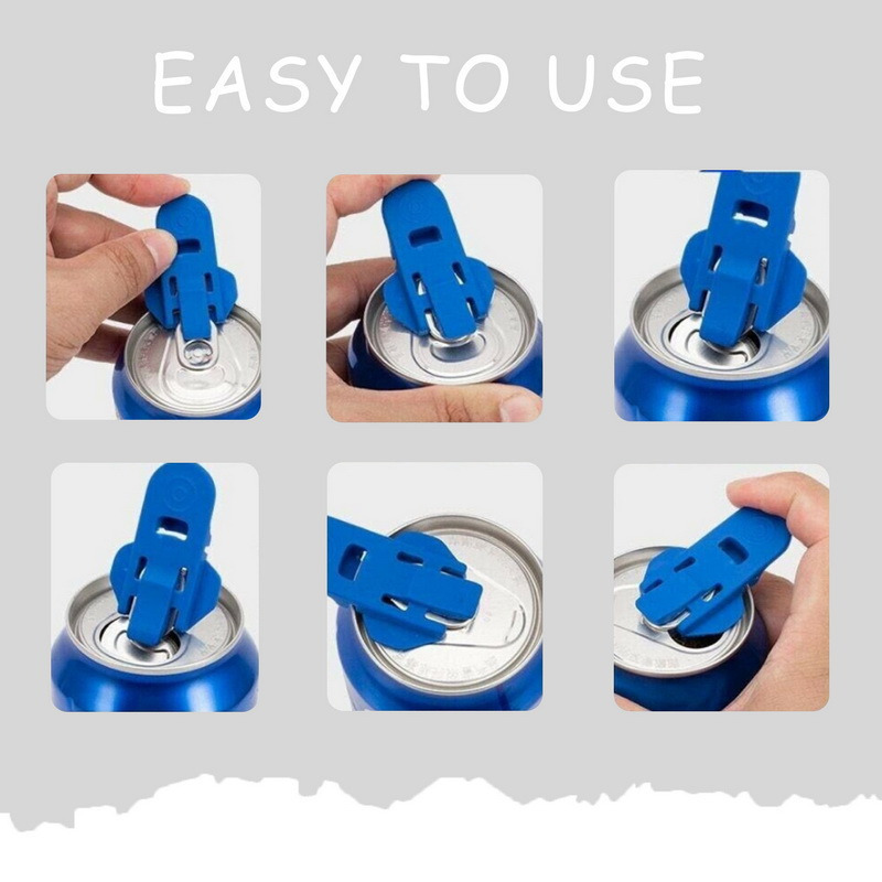 Cross-border Easy Can Opener handheld beverage bottle Opener beer Cola simple Can Opener sealing dustproof