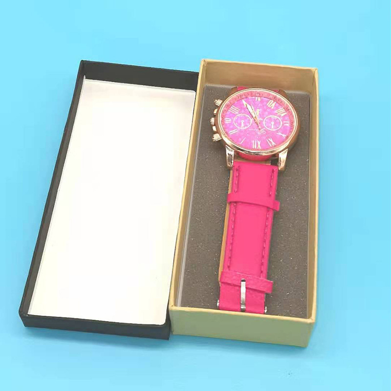 Long Watch Box Watch Gift Box Men's and Women's Watch Box Bracelet Packaging Box