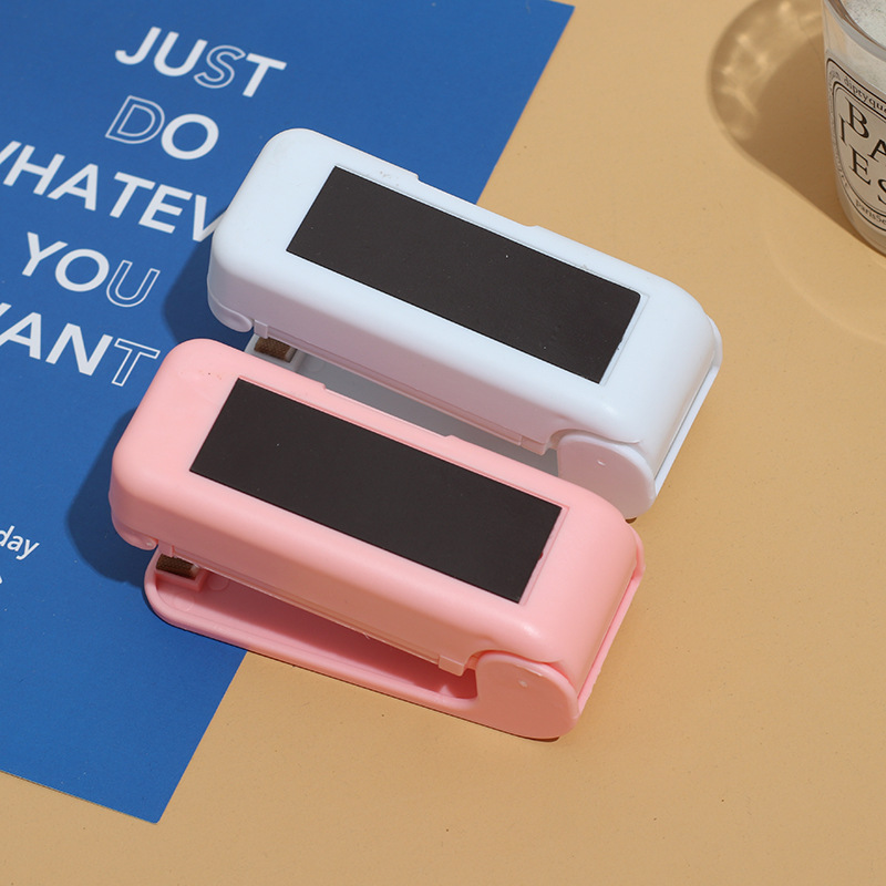 Mini Sealing Machine, Small Household Plastic Sealing Machine, Snack Sealing Artifact, Portable Moisture-Proof Hand-Pressed Plastic Bag Sealing Machine