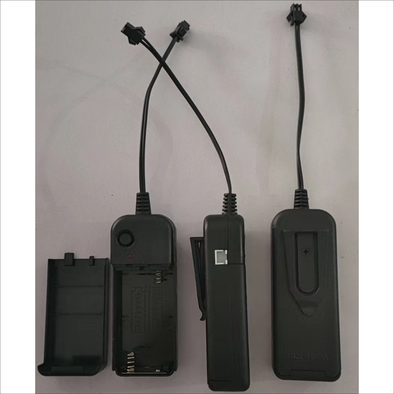 EL холодный свет светящийся кабель батарейный блок драйвер автомобильный атмосферный свет прикуриватель USB проводной драйвер