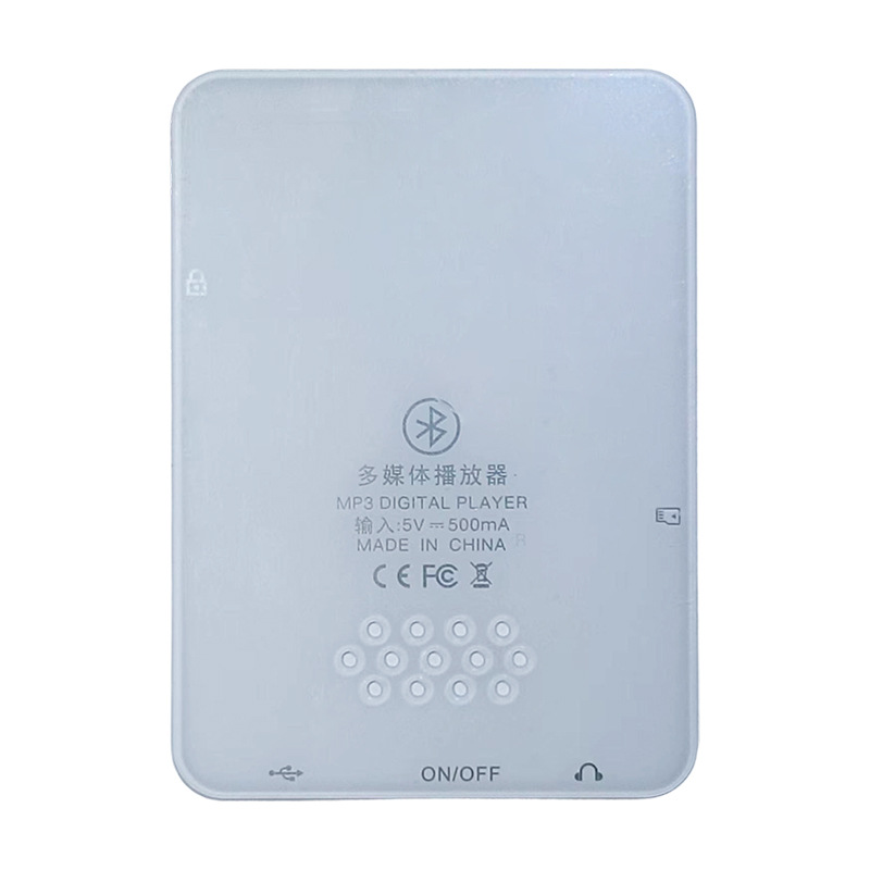 Suitable for Bluetooth Multimedia Player Lens Transparent Protective Panel Mp3 Digital Back Cover Accessories High Transparency