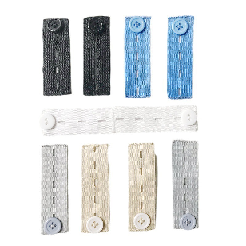 Trouser Belt Trouser Waist Extension Buckle Elastic Adjustable Trouser Buckle Pregnant Women's Pants Elastic Buckle Elastic Extension Buckle