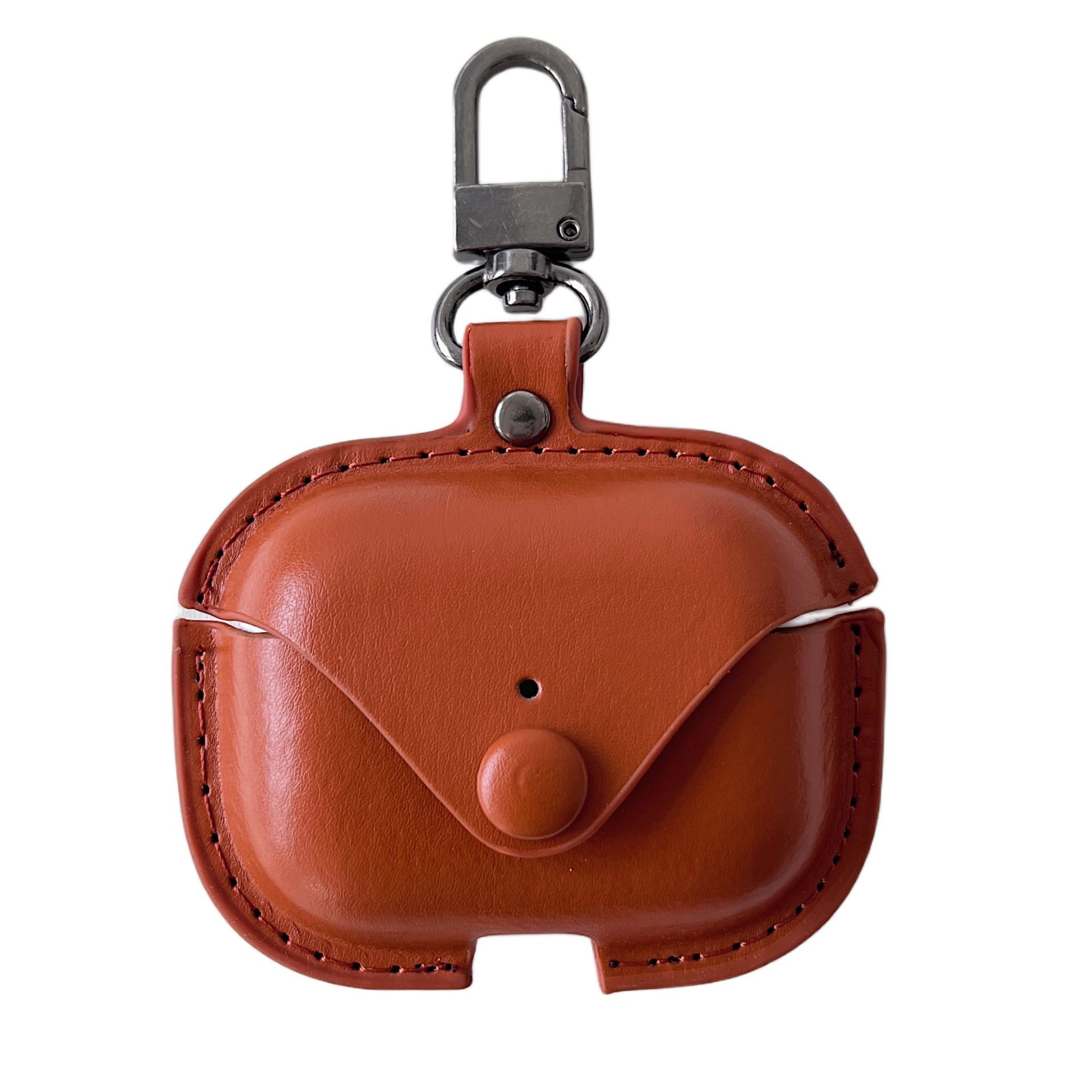 New Apple AirPods 2025 Pro 3 Model Earphone Case Oil Leather Shaped Earphone Cover Retro Portable Earphones