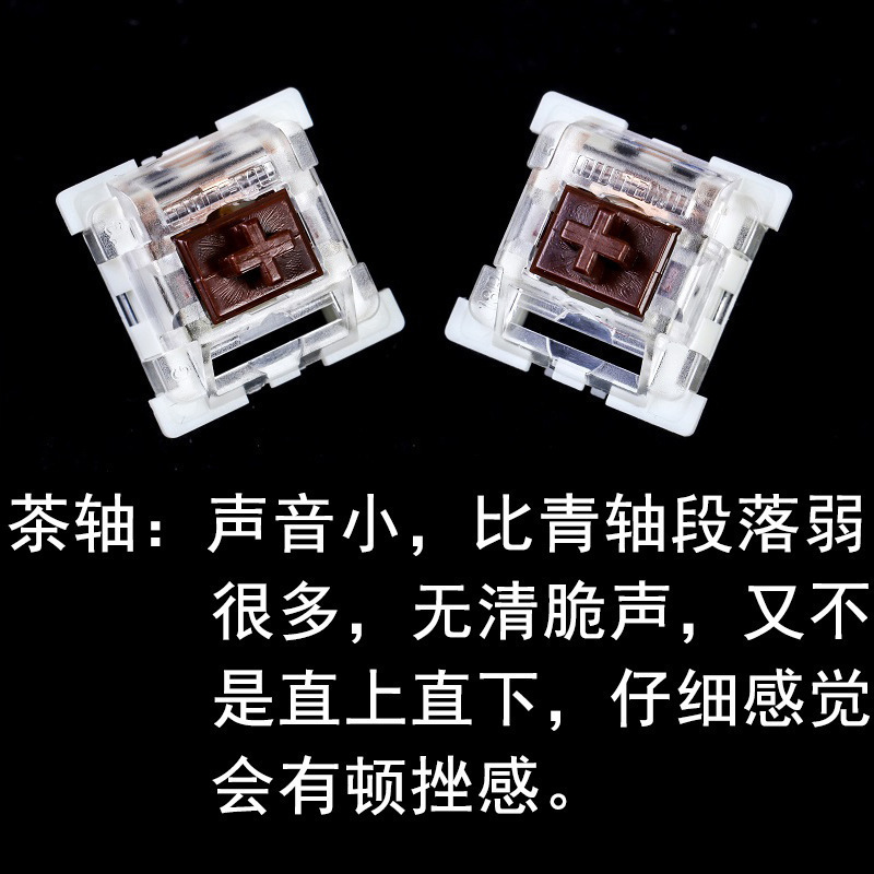 Itly Mechanical Keyboard Cross-Axis Switches: Green, Red, Brown, Black DIY Keyboard Switches in Stock for Cross-Border Sales