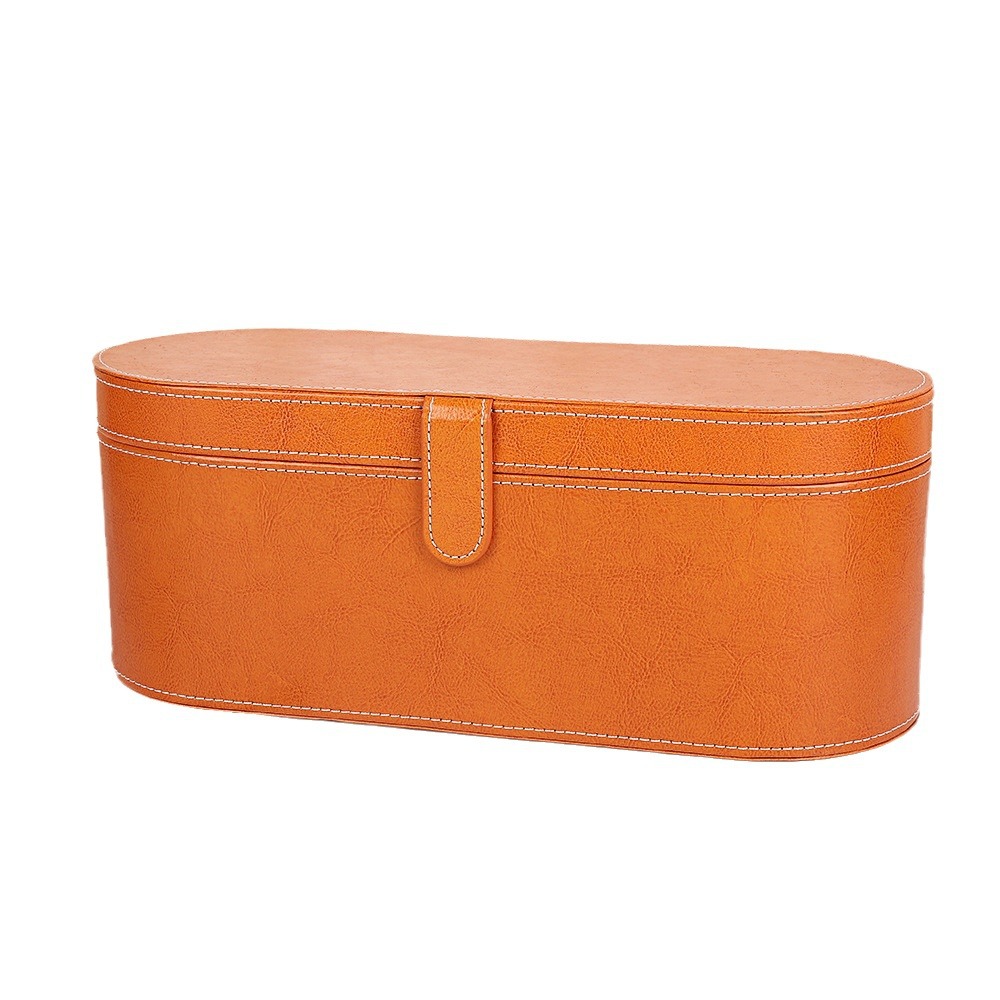 5-in -1 Hot Air Comb Packaging Box Dyson HD03 New Style Hair Dryer Box Leifen Curling Wand PU Leather Storage Box