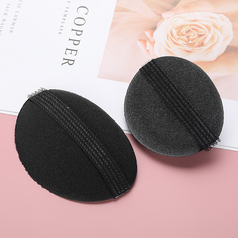 Korean Style Hairdressing Tools Princess Head Fluffy Sponge Cushion Hair Maker Third Generation Hair Healer Puffy Stickers Hot Sale