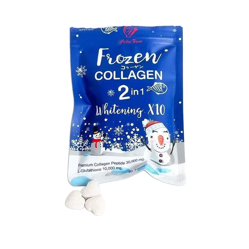 Wansongtang Frozen Collagen Peptide 2in1 Export Export Skin Beauty Collagen Peptide Tablets