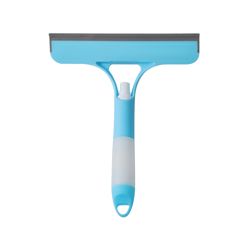 Multi-functional liquid glass scraping double-sided scrubbing window bathroom mirror scraping brush free of disassembly and washing with watering can