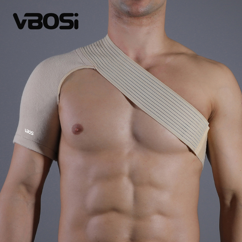 Плечевые накладки Vbosi для мужчин и женщин, спортивные дышащие плечевые накладки с прессуризацией, теплое защитное снаряжение оптом