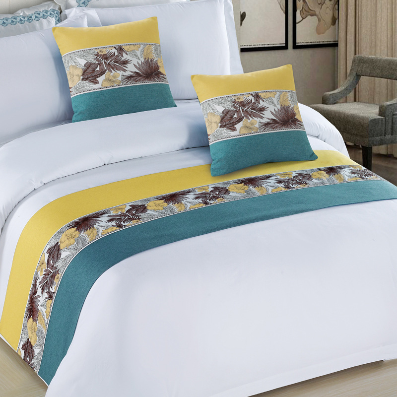 Bed Tail Bed Flag Nordic High-end Light Luxury Hotel Homestay Bed Flag Bedding Bed Flag Free Shipping