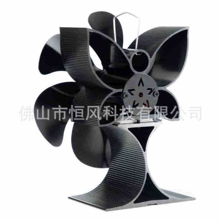 Fireplace fan Amazon ebay thermal power fan new 6 leaf manufacturers supply