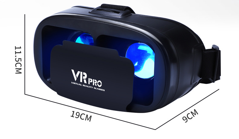 Manufacturers new head-mounted 3D virtual reality vr glasses game helmet cross-border preferred VR PRO Spot wholesale