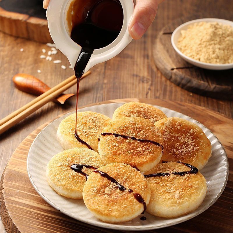 Pure Glutinous Rice Handmade Semi-Finished Brown Sugar Glutinous Rice Cakes, Hunan and Guizhou Specialty Glutinous Rice Cakes, Individually Packaged Rice Cakes