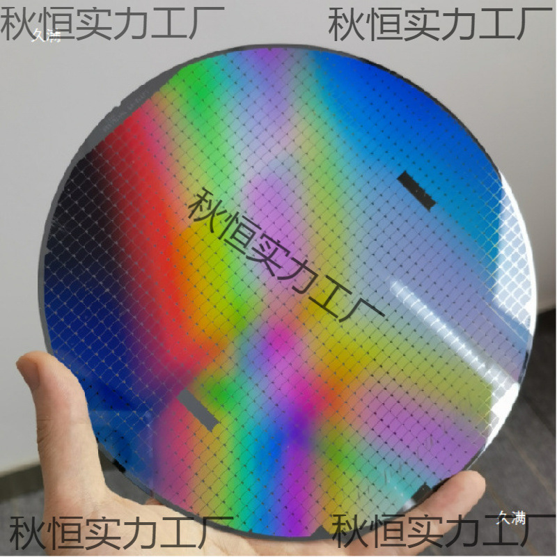 Tsmc Cpu Wafer Wafer Photolithography Integrated Circuit Chip Scrap Silicon Wafer Teaching Test