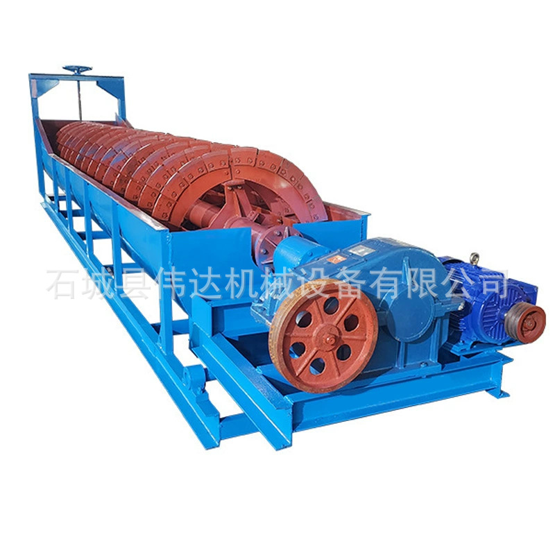 Single and Double Shaft Spiral Classifier, Water-Washed Sand Spiral Grading Equipment, Sinking Type Washing and Mineral Processing Machine, Ready-Made Customization