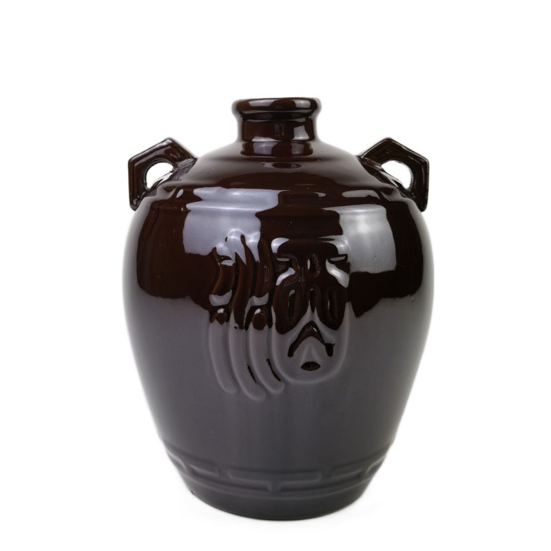 Ceramic Wine Bottle 2.5kg Pack Antique Wine Bottle Liquor Jar Household Wine Bottle Double-Eared Wine Jar Creative Empty Bottle