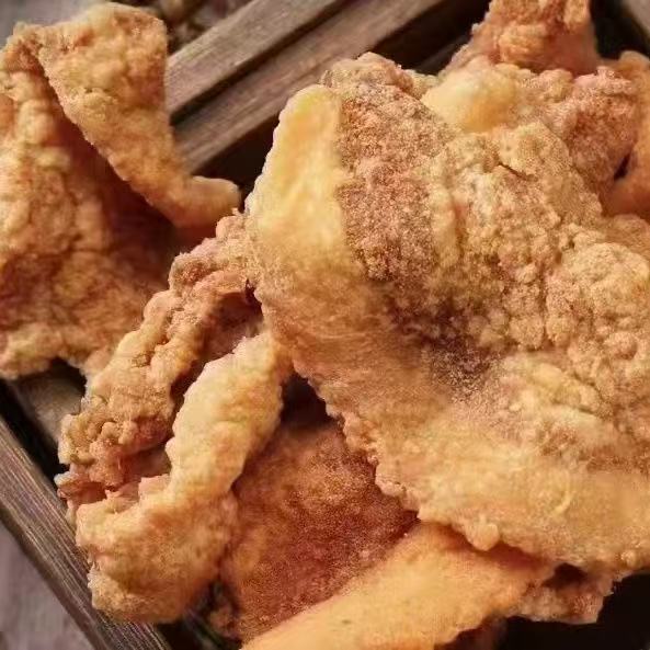 Pork Lard Crisps, Crispy Pork Belly Fat Scraps, Fragrant and Crispy Pork Snacks, Leisure Food Factory Wholesale