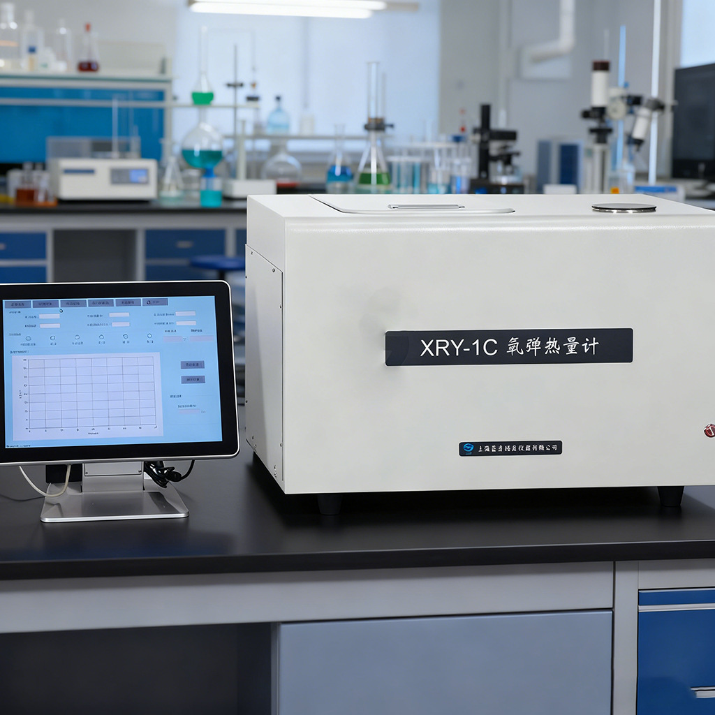 Теплоемкость 14000~15000 Дж/К, Xry-1C автоматический кислородный бомбовый калориметр, разрешение: 0.0001 ℃